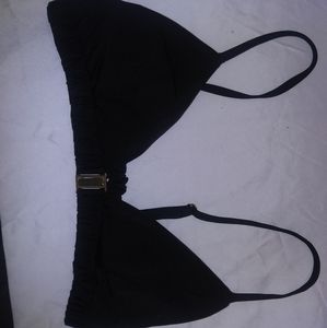 H&M women's black bikini top size 10